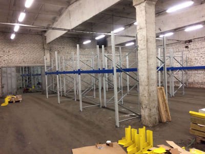 Utvikling av lagerhyllesystem UAB "OSAMA" - Riga 6